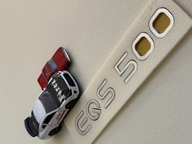 Benz EQS 500 Krom Bagaj Yazısı 3M 3D ABS