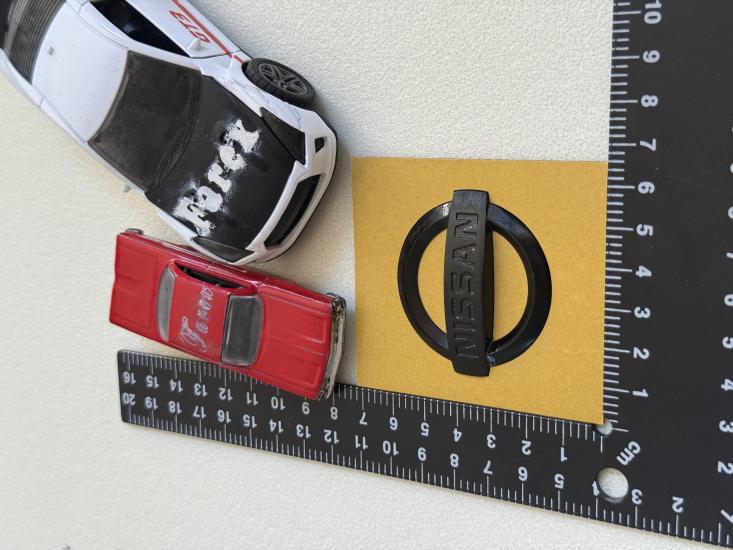 Nissan Piano Black Direksiyon Arması 3M 3D ABS