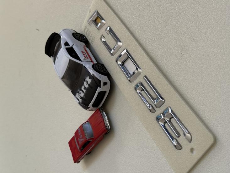 Bmw 320Cd Krom Bagaj Yazısı 3M 3D ABS