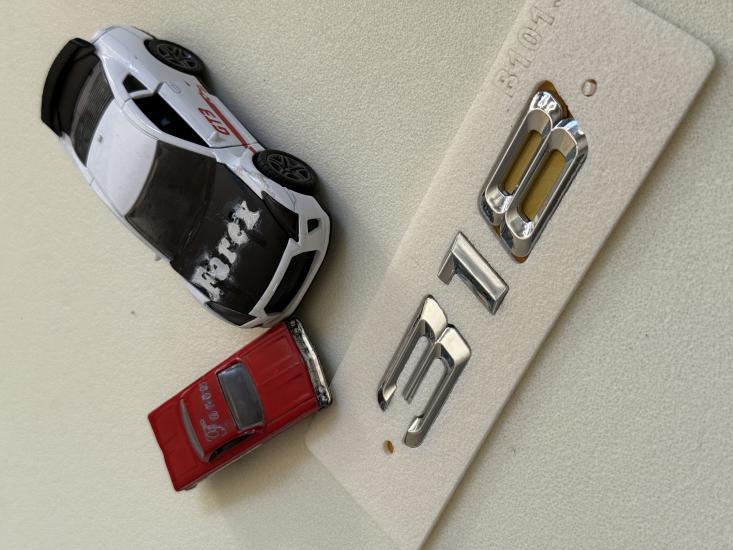 Bmw 318 Krom Bagaj Yazısı 3M 3D ABS