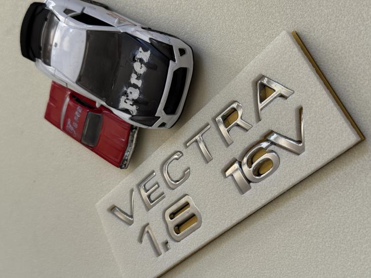 Opel Vectra 1.8 16V Krom Bagaj Yazısı 3M 3D ABS