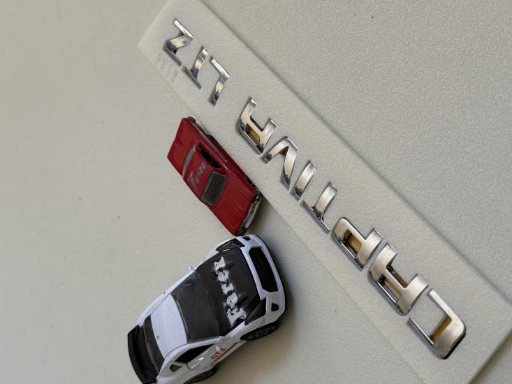 Chevrolet Captiva LTZ Krom Bagaj Yazısı 3M 3D ABS