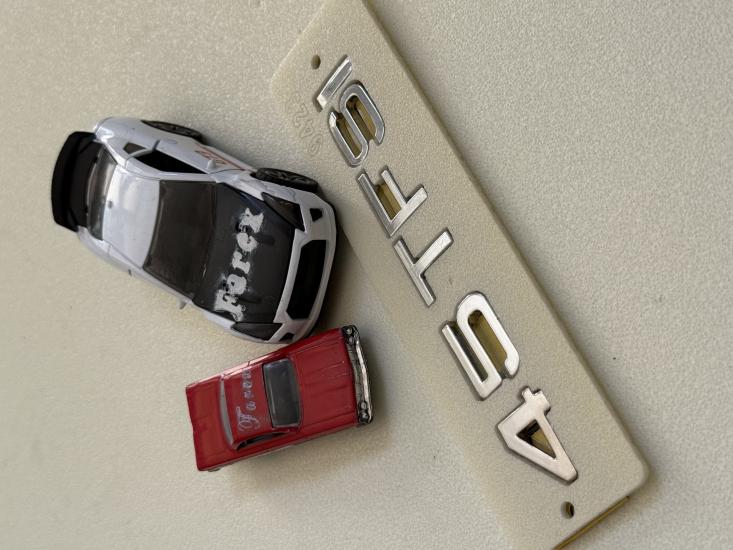 Audi 45 TFSI Krom Bagaj Yazısı 3M 3D ABS