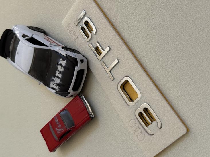 Audi 30 TFSI Krom Bagaj Yazısı 3M 3D ABS