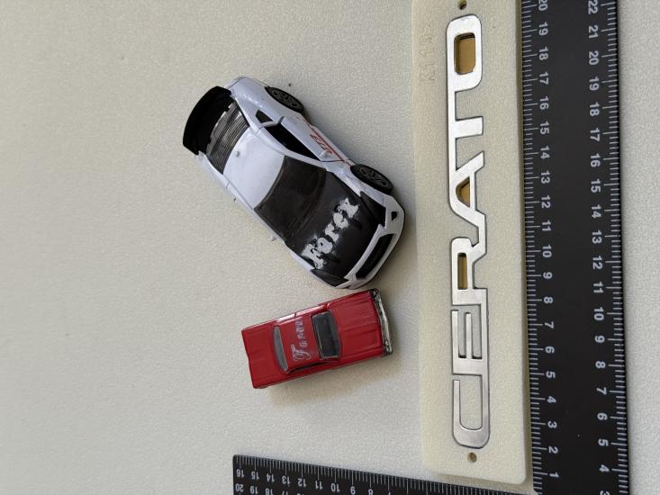 Kia Cerato Krom Bagaj Yazısı 3M 3D ABS