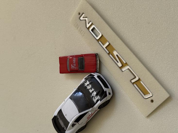 Ford Custom Krom Bagaj Yazısı 3M 3D ABS