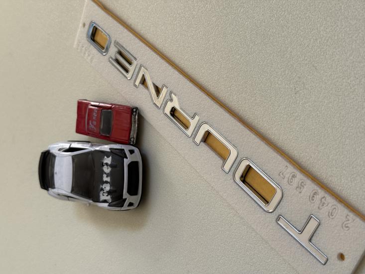 Ford Tourneo Krom Bagaj Yazısı 3M 3D ABS