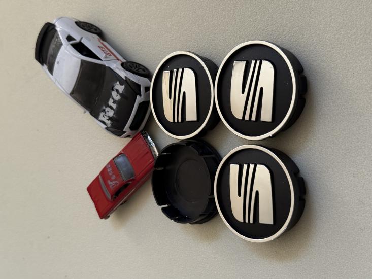 Seat Piano Black Jant Kapak Arması Seti 4’lü 3M 3D ABS