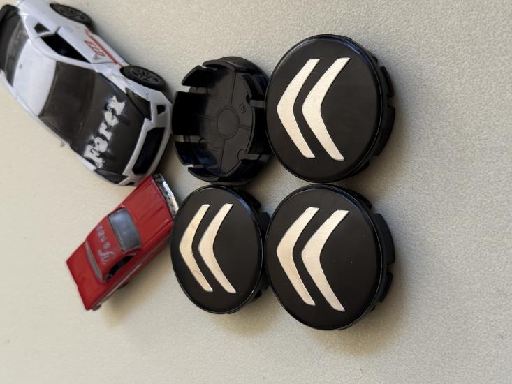 Citroen Piano Black Jant Kapak Arması Seti 4’lü 3M 3D ABS