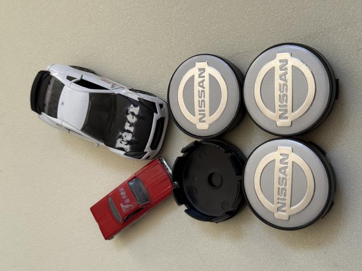 Nissan Gri Jant Kapak Arması Seti 4’lü 3M 3D ABS