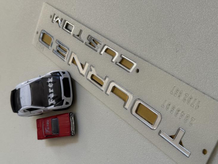 Ford Tourneo Custom Krom Bagaj Yazısı 3M 3D ABS