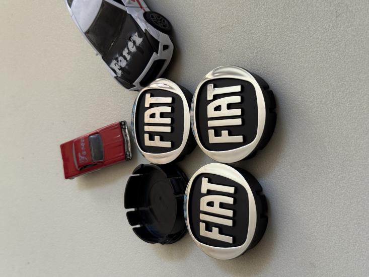 Fiat Piano Black Jant Kapak Arması Seti 4’lü 3M 3D ABS