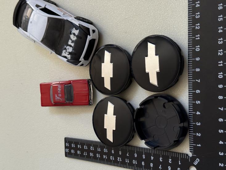 Chevrolet Piano Black Jant Kapak Arması Seti 4’lü 3M 3D ABS