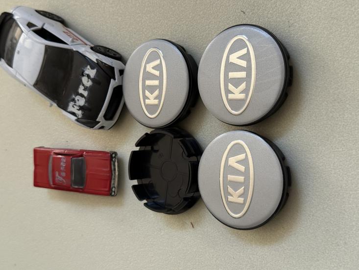 Kia Gri Jant Kapak Arması Seti 4’lü 3M 3D ABS