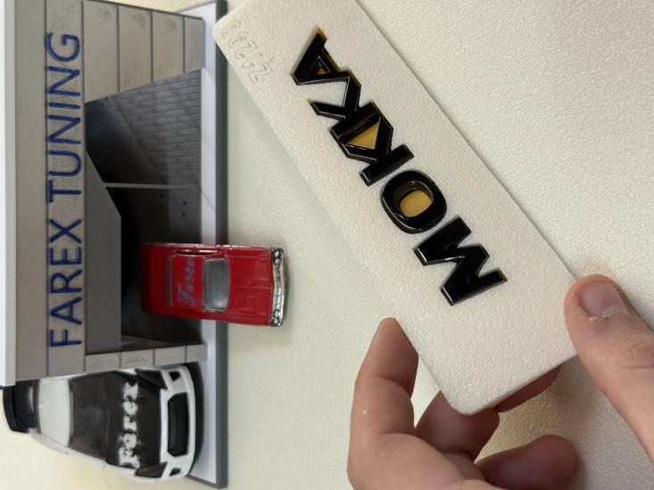 Opel Mokka  Piano Black Bagaj Yazısı 3M 3D ABS