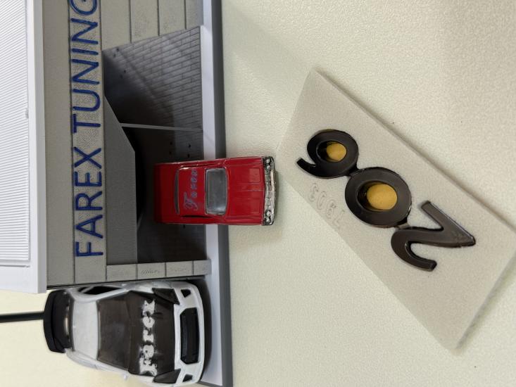 Peugeot 206 Piano Black Bagaj Yazısı 3M 3D ABS