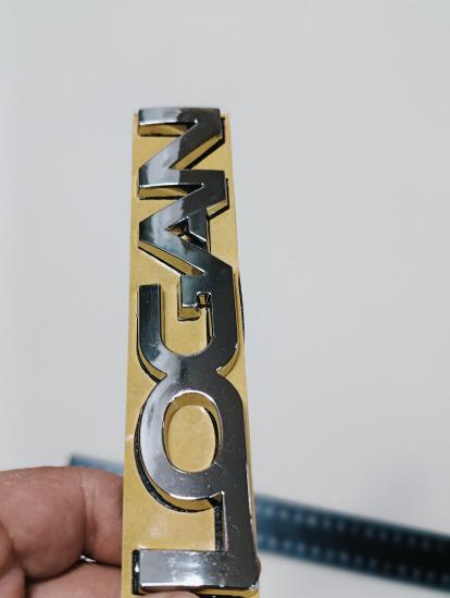 Logan Krom Bagaj Yazısı 3M 3D ABS