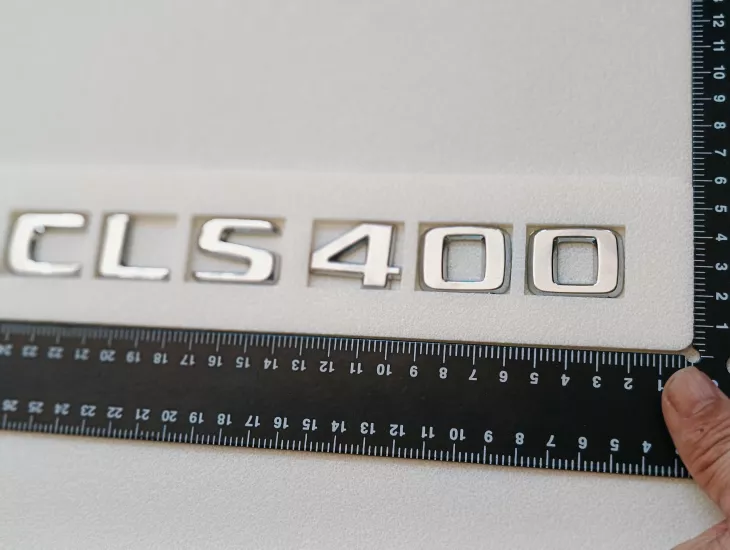 CLS 400 Krom Bagaj Yazısı 3M 3D ABS