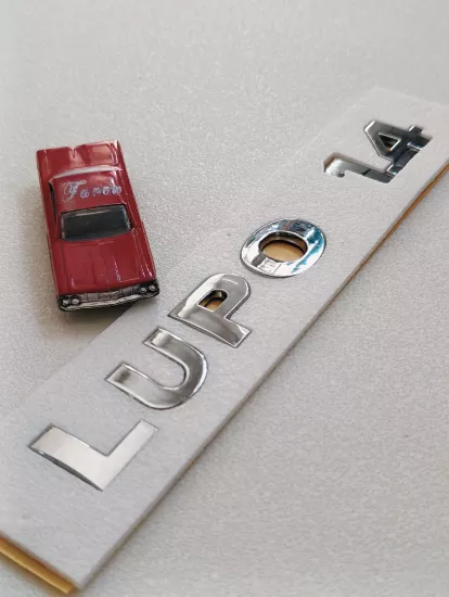 Lupo 1.4 Krom Bagaj Yazısı 3M 3D ABS