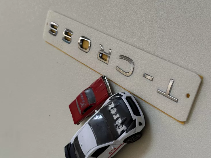 T-Cross Krom Bagaj Yazısı 3M 3D ABS