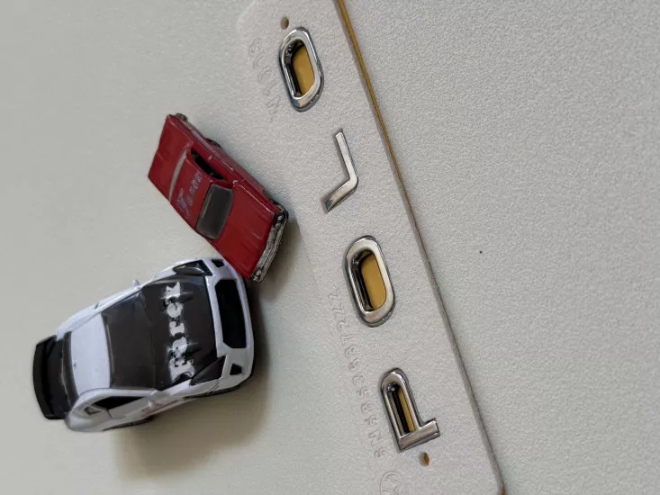 Polo Yeni Nesil Krom Bagaj Yazısı 3M 3D ABS